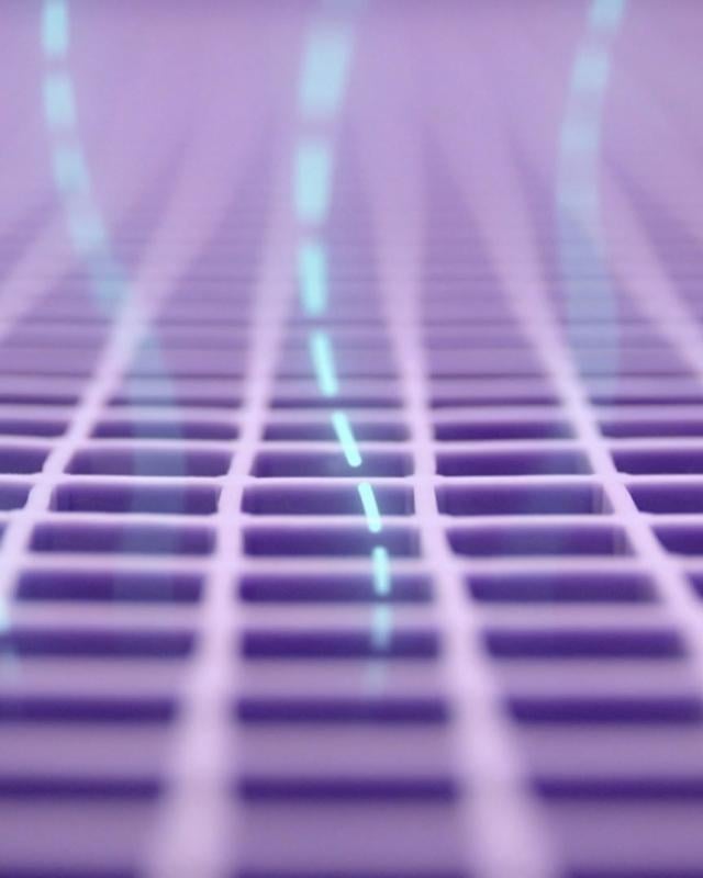 GelFlex Grid with cool air flowing